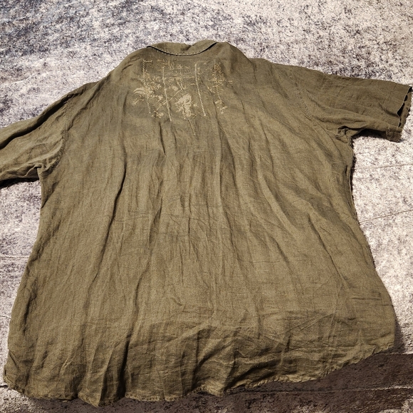 Private Member men's size XXL linen shirt - Picture 2 of 7